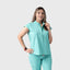 Magnolia 3 Pocket Oversized Scrub Top - Molave Apparel