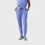 Lily 7 Pocket Jogger Scrub Pants, Blue Color Options - Molave Apparel