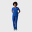 Peony 7 Pocket Scrub Pants, Blue Color Options - Molave Apparel